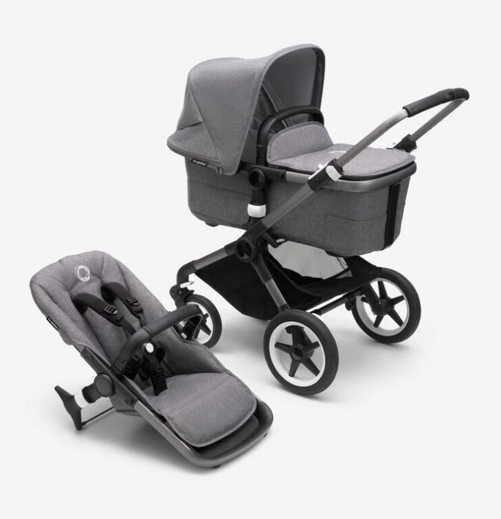 Bugaboo Fox 3 Grey Grey melange OZON 1093620744