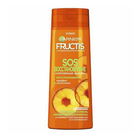 Шампунь Fructis SOS Восстановление для секущихся и очень поврежденных волос 400 мл  #1