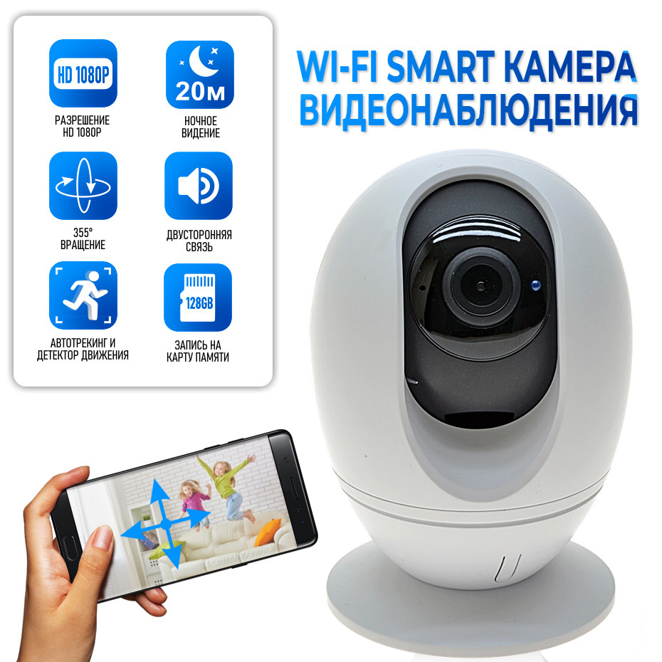 Маленькая мини WIFI камера для дома, купить по цене от рублей в Москве