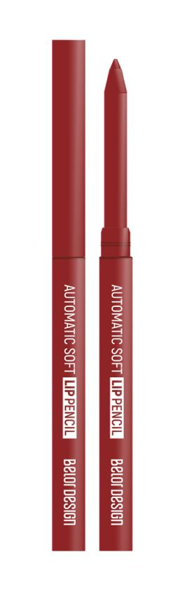 Belor Design Механический контурный карандаш для губ Automatic soft lip pencil, Тон 205 Berry  #1