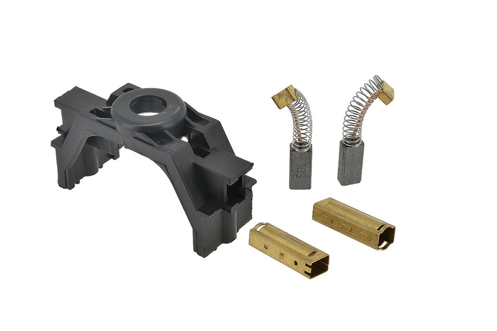 Корпус щеткодержателя со щетками для газонокосилки электрической ...