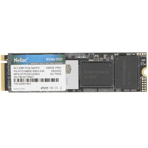 Netac 500 ГБ Внутренний SSD-диск N950E Pro (NT01N950E-500G-E4X) (NT01N950E-500G-E4X) #1