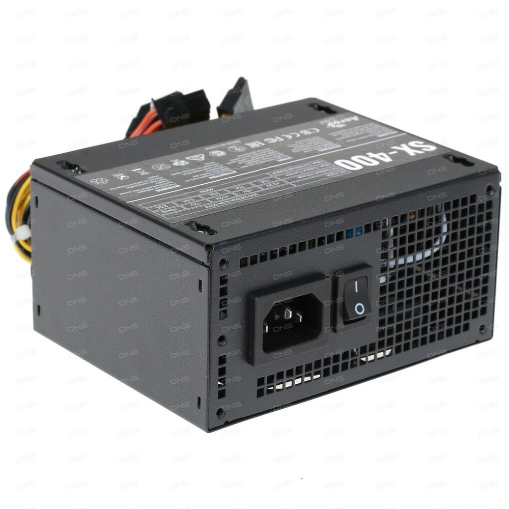 Блок питания AeroCool SX-400W (PSU SX-400) черный - 400 Вт, EPS12V, 20 ...