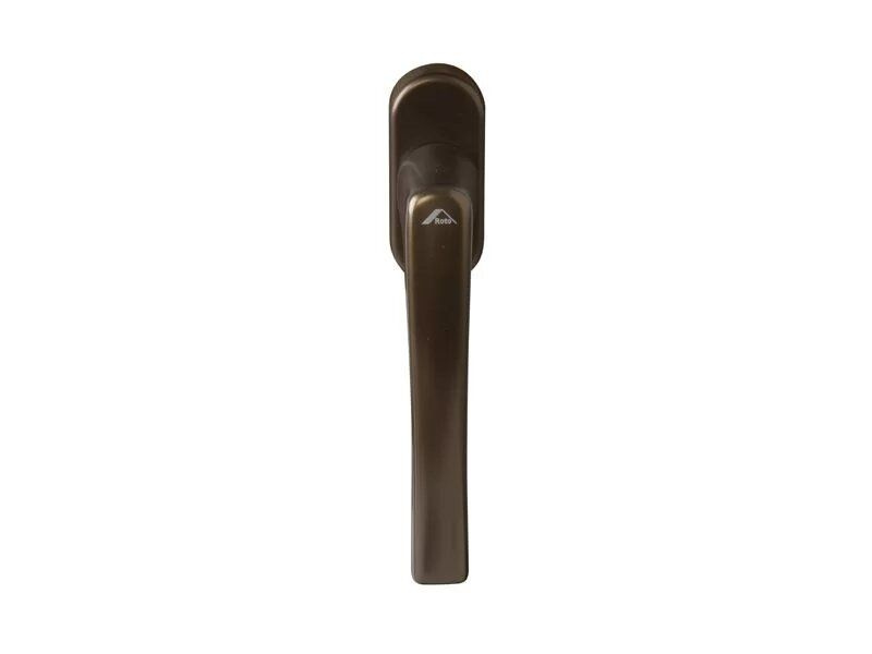 Ручка оконная Rotoline, металл, 37 мм, тёмная бронза, с винтами  #1