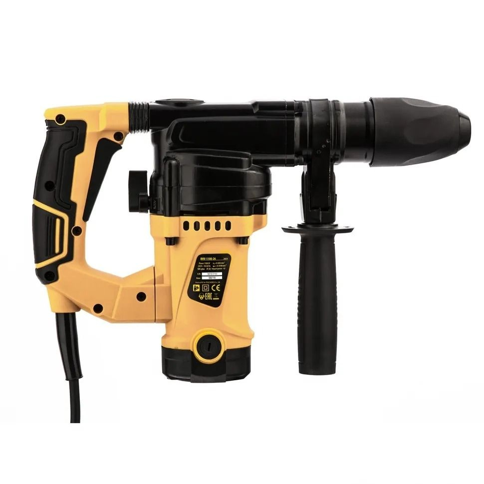 ПЕРФОРАТОР ЭЛЕКТРИЧЕСКИЙ DENZEL (1100 Вт, 3+1 режим, RHV-1100-26)(26610 ...