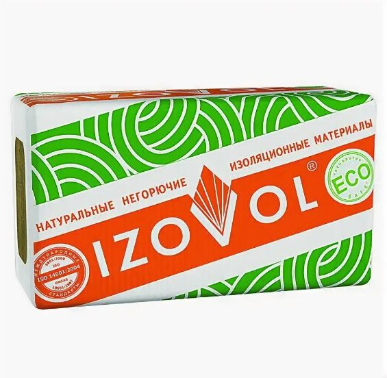 Утеплитель Изовол каменная вата для стен, перегородок, потолка ...