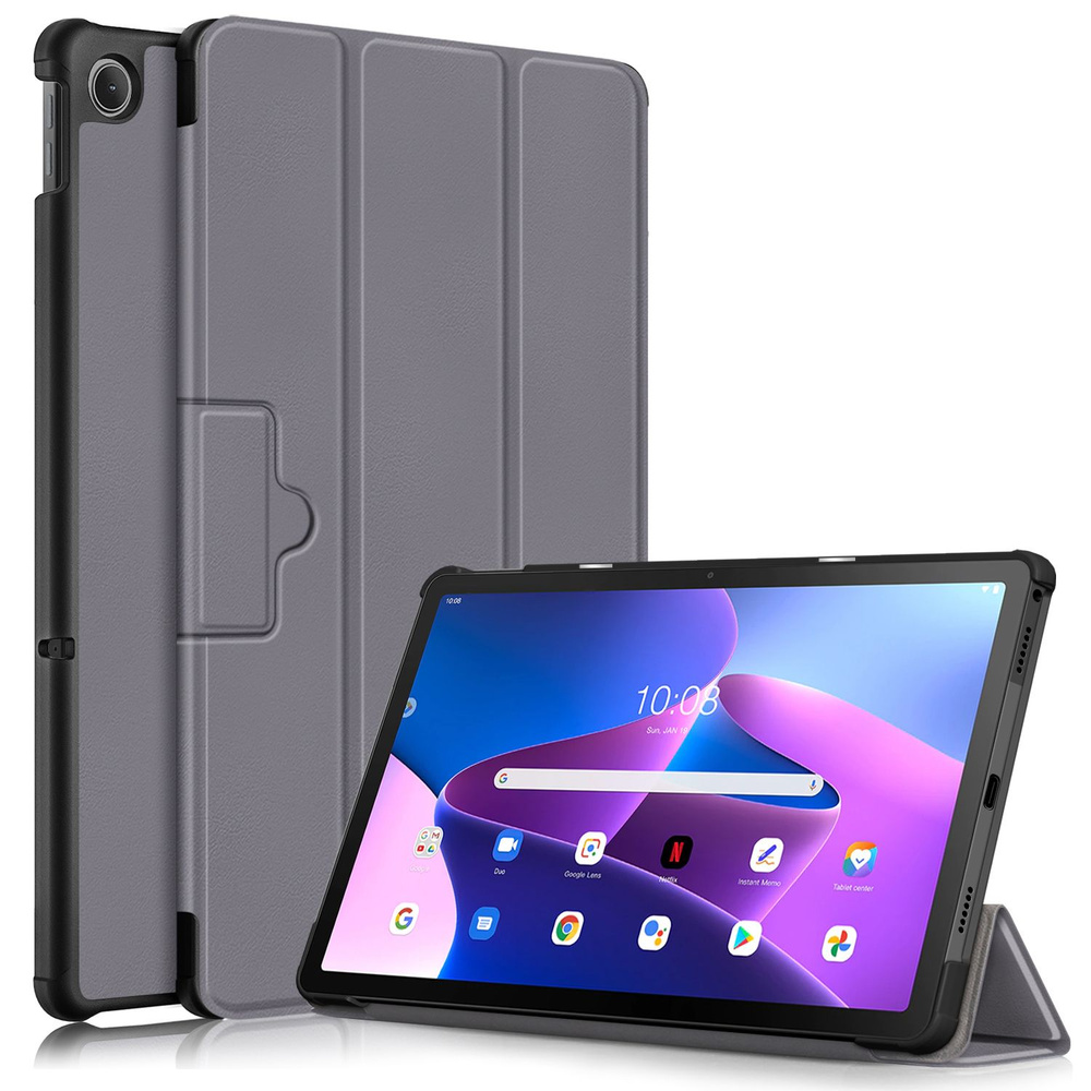 Чехол IT BAGGAGE для планшета LENOVO Tab M10 TB-328F 10.1  (3rd Gen) серый #1