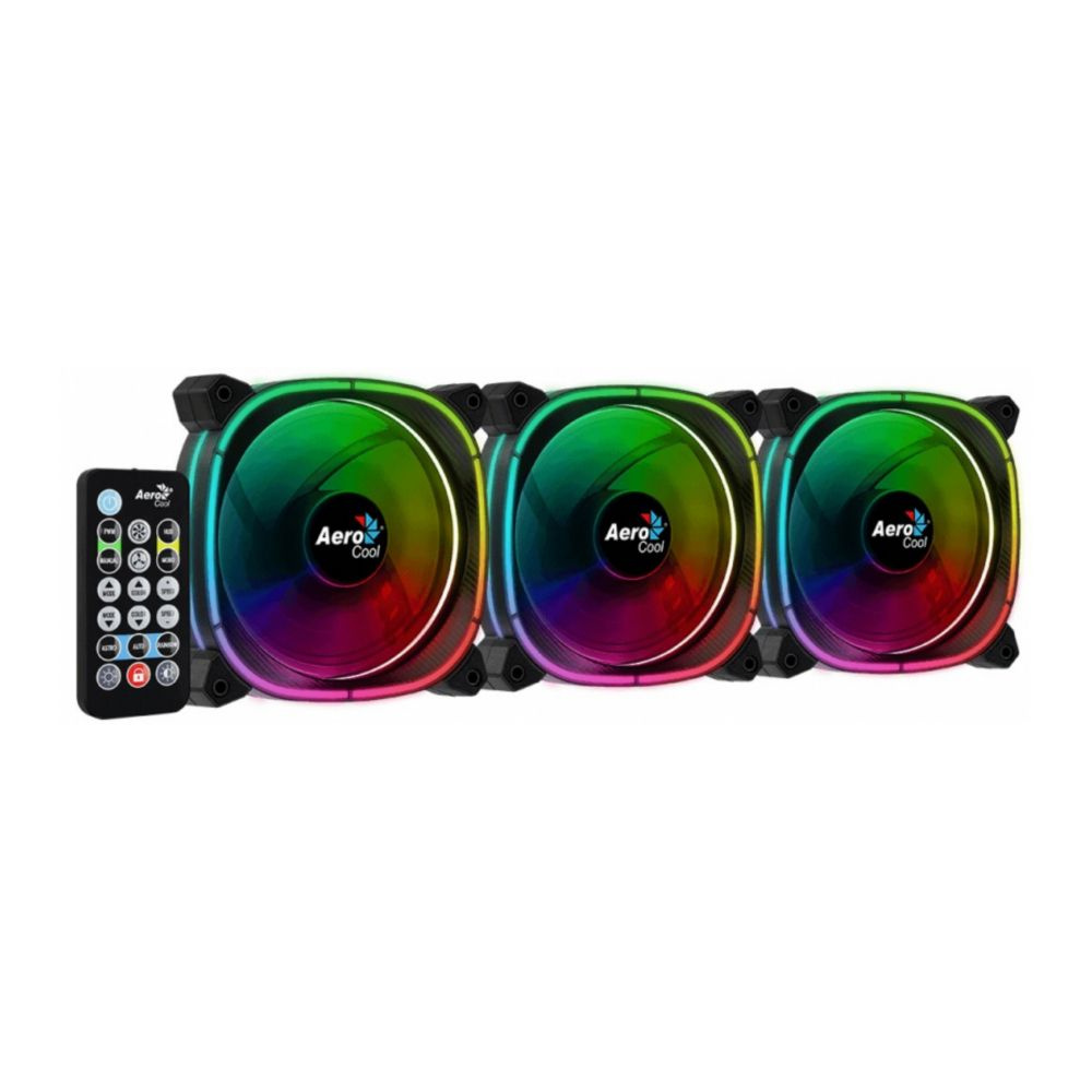 Вентилятор для корпуса Aerocool Astro 12 Pro комплект из 3-х кулеров ...