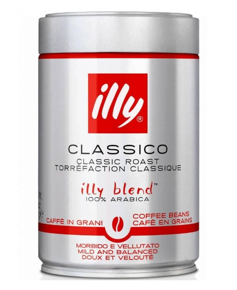 Кофе в зернах illy Classico Grani, Арабика 100%, банка 250 г * 3 шт. #1