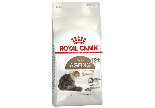 Royal Canin Ageing 12+ / Сухой корм Роял Канин Эйджинг для Пожилых кошек старше 12 лет 4кг  #1