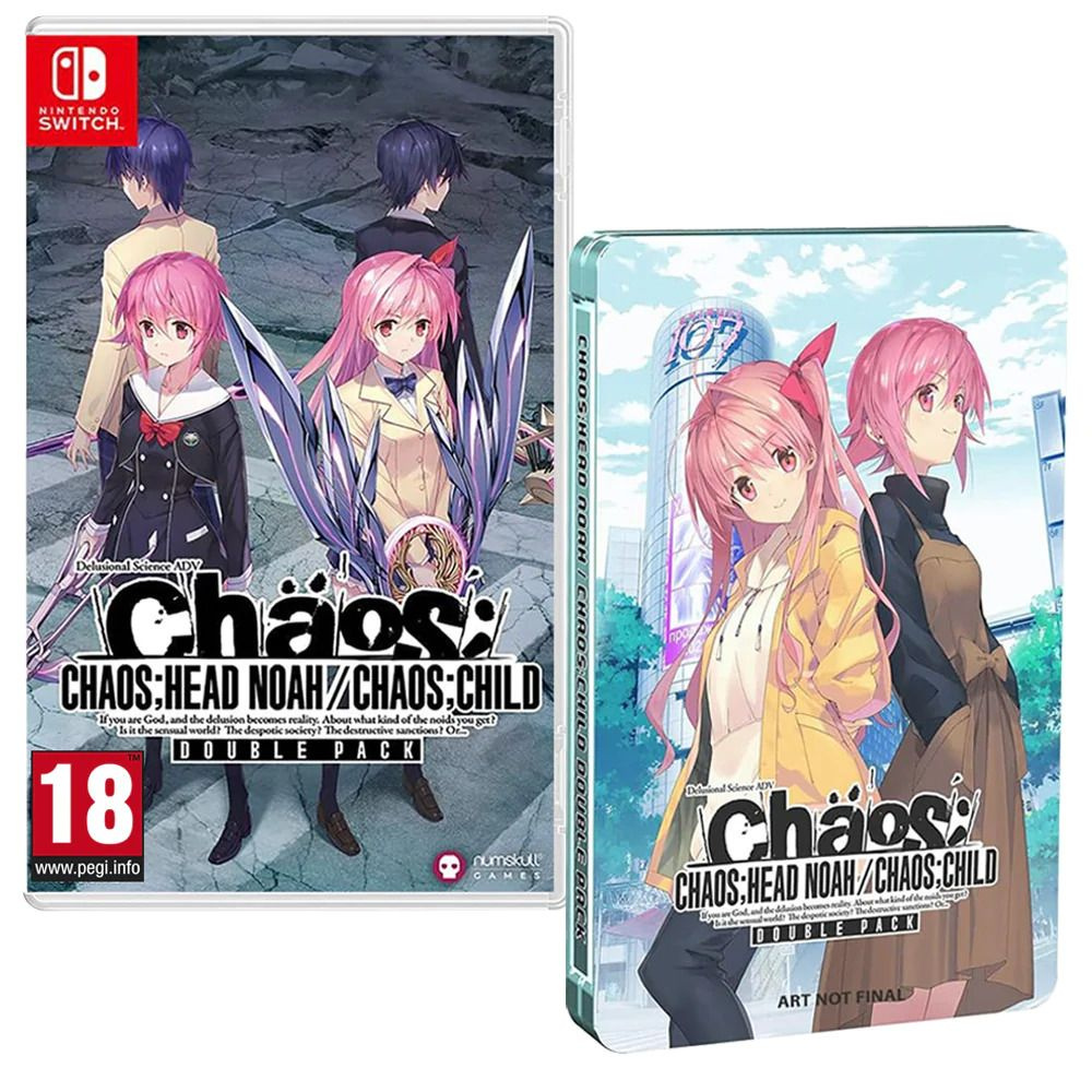 Игра Chaos;Head Noah / Chaos;Child Double Pack - Steelbook Launch Edition  (Nintendo Switch, Английская версия)