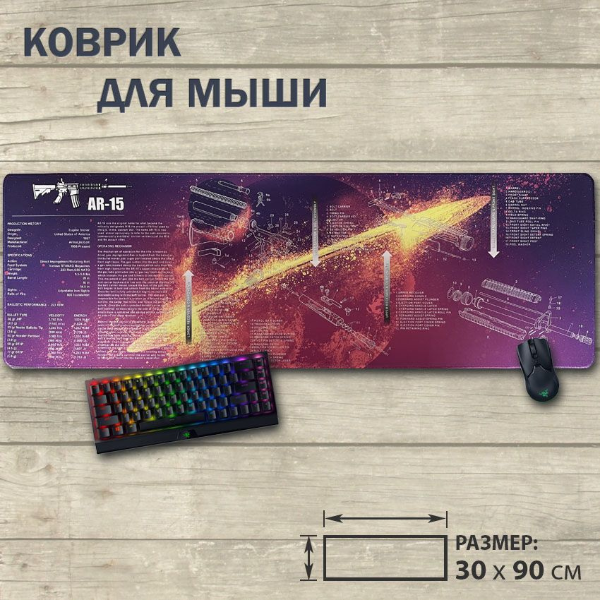 Игровой коврик для мыши F8A9B729704A4C0B8DF1943004A31FE2, XL, фиолетовый  #1