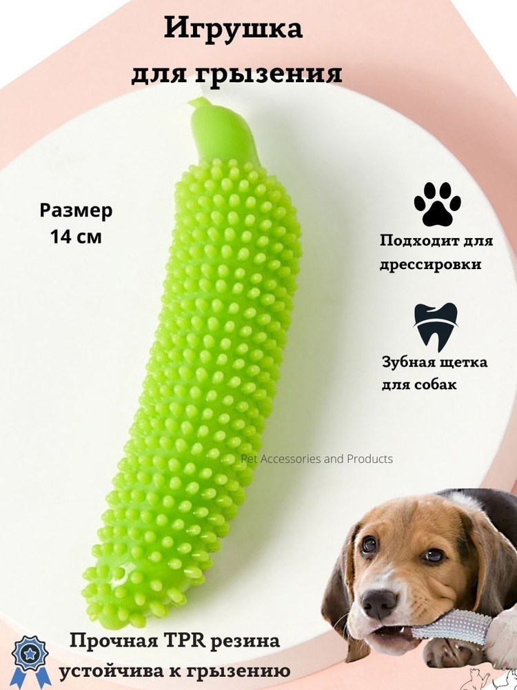 Жевательная игрушка для собак. Косточка для чистки зубов и ухода за ...