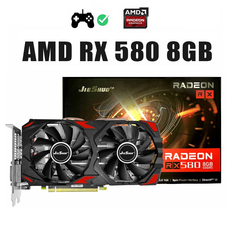 Видеокарта AMD Radeon RX 580, 8 ГБ GDDR5 - купить по низким ценам в ...