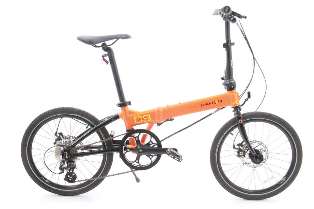 Велосипед Dahon Launch D8 YS7871 оранжевый, складной, колеса 20 ...