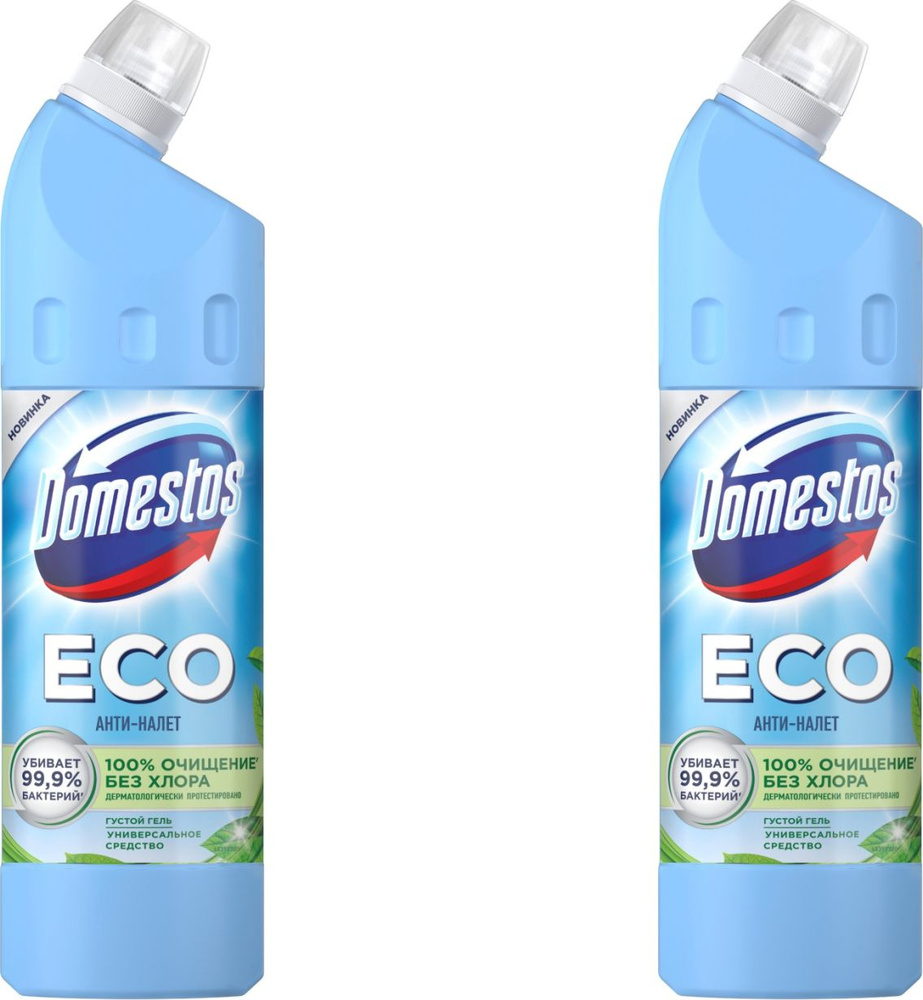 Универсальное чистящее средство Domestos / Доместос ECO Мята гель ...