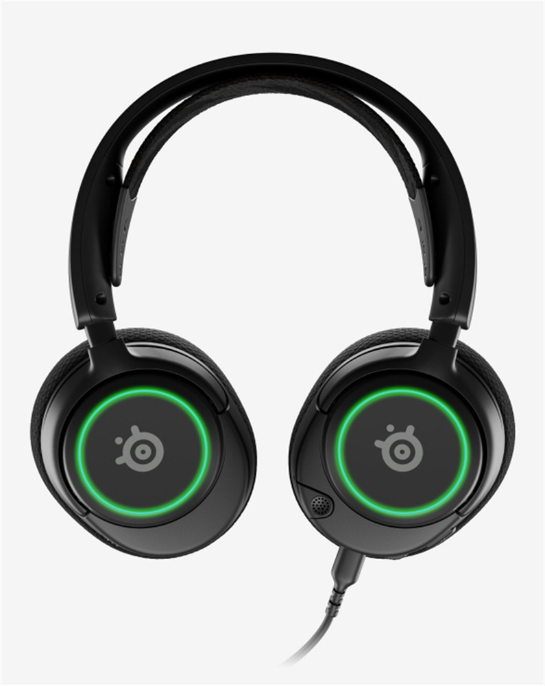 Игровые наушники SteelSeries k-Arctis Nova3, черный - купить по ...