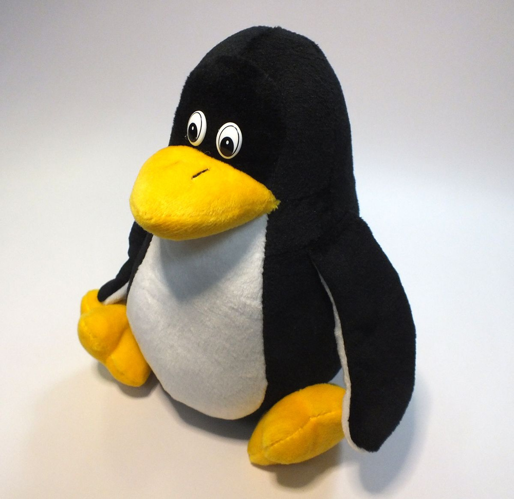 Мягкая игрушка пингвин Мини Tux