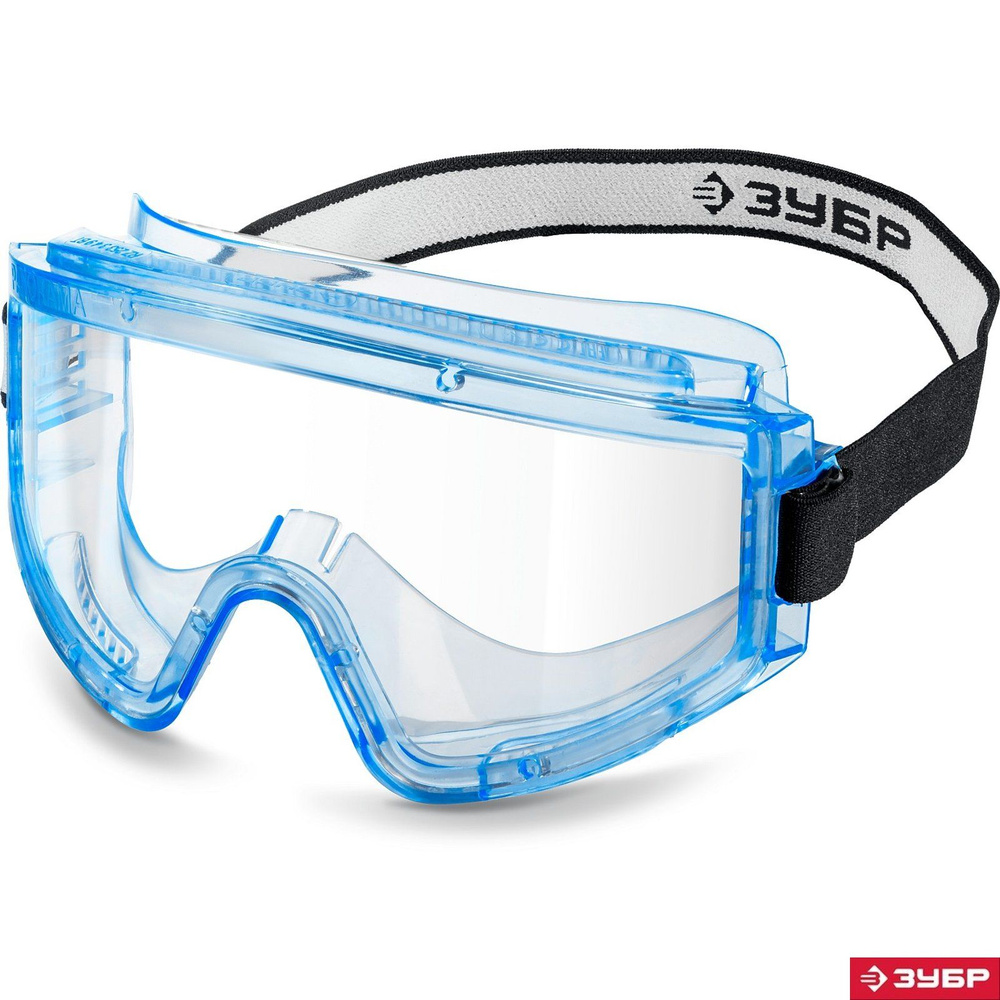 Защитные очки ЗУБР прозрачные, непрямая вентиляция, панорамные ПРОФИ 5 110237_z01  #1