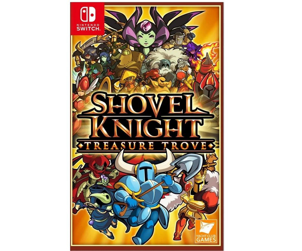 Игра Shovel Knight Treasure Trove (Nintendo Switch, Русские субтитры)