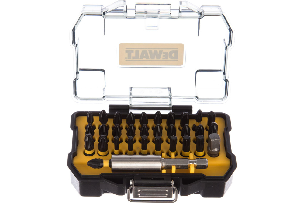 Набор бит для шуруповерта IMPACT TORSION, 32 предмета DEWALT DT70560T ...