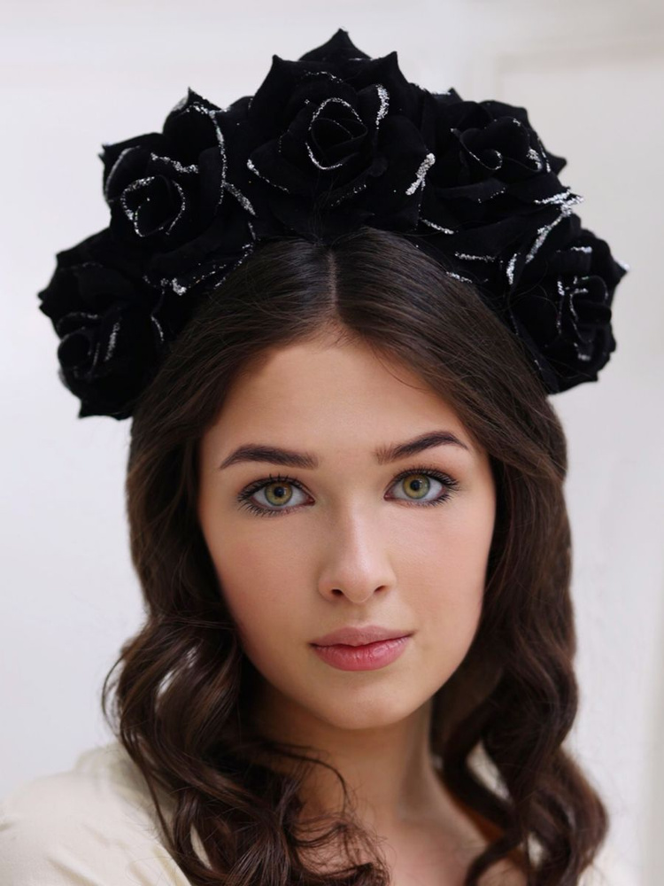 Ободок на голову с цветами, украшение для волос девочки - купить с ...