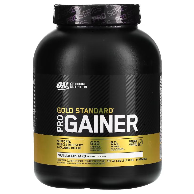 Гейнер Optimum Nutrition Pro Gainer (2310 г) ванильный крем #1