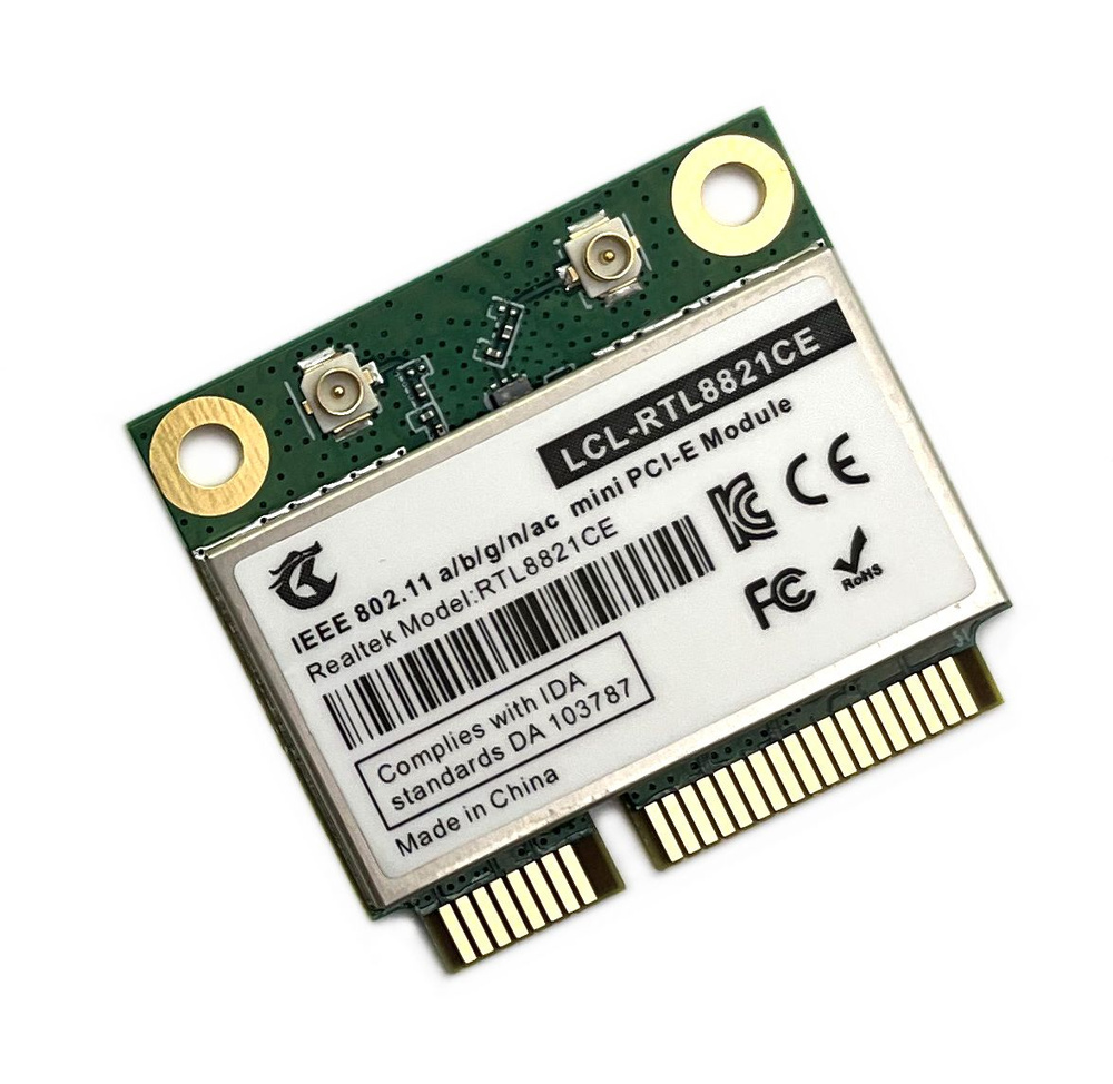 REALTEK WiFiадаптер RTL8821CE Mini PCIE купить с доставкой по