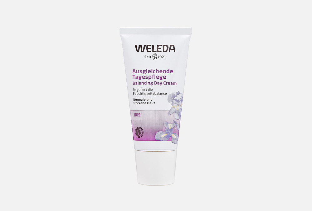 Крем-уход для лица освежающий дневной weleda iris hydrating day cream  #1