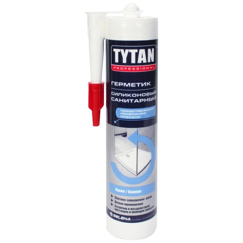Силиконовый Герметик Tytan Professional, Для ванн, прозрачный - купить ...
