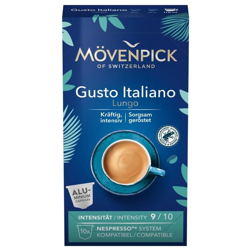 Кофе в капсулах Movenpick Gusto Italiano Lungo, 10 капсул #1
