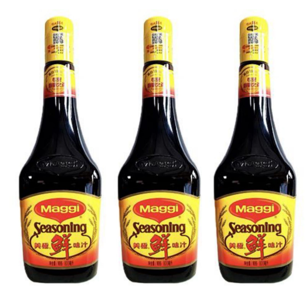 Соус Maggi Seasoning, 800 мл, 3 шт - купить с доставкой по выгодным ...