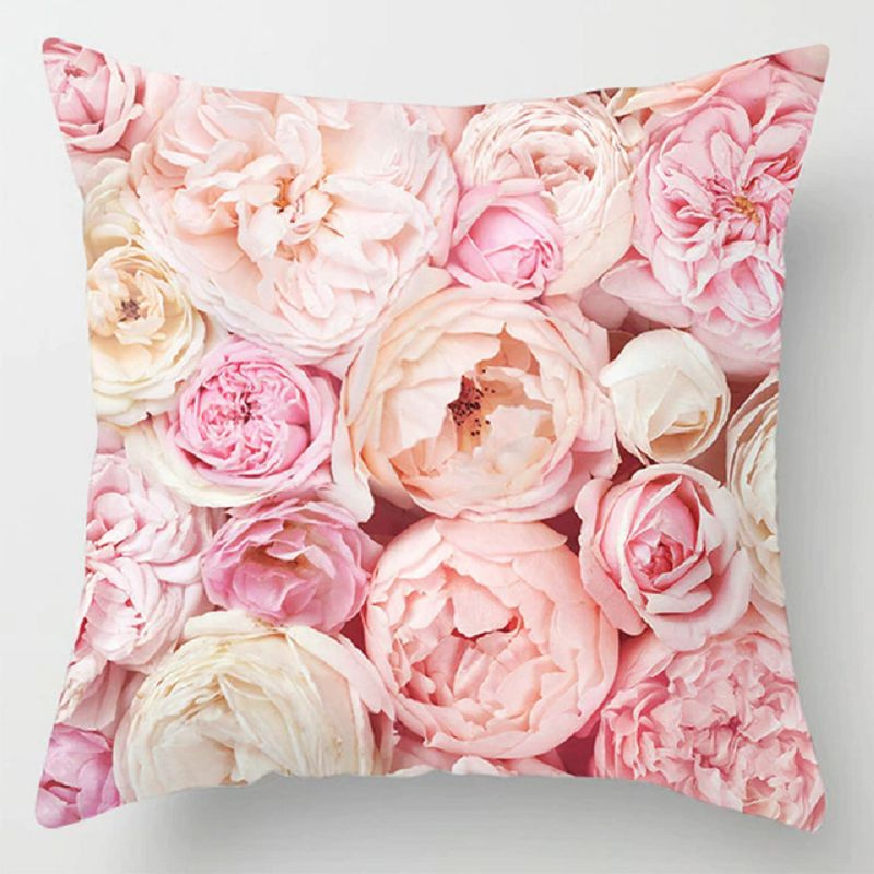 Декоративная подушка розы из войлока | handmade