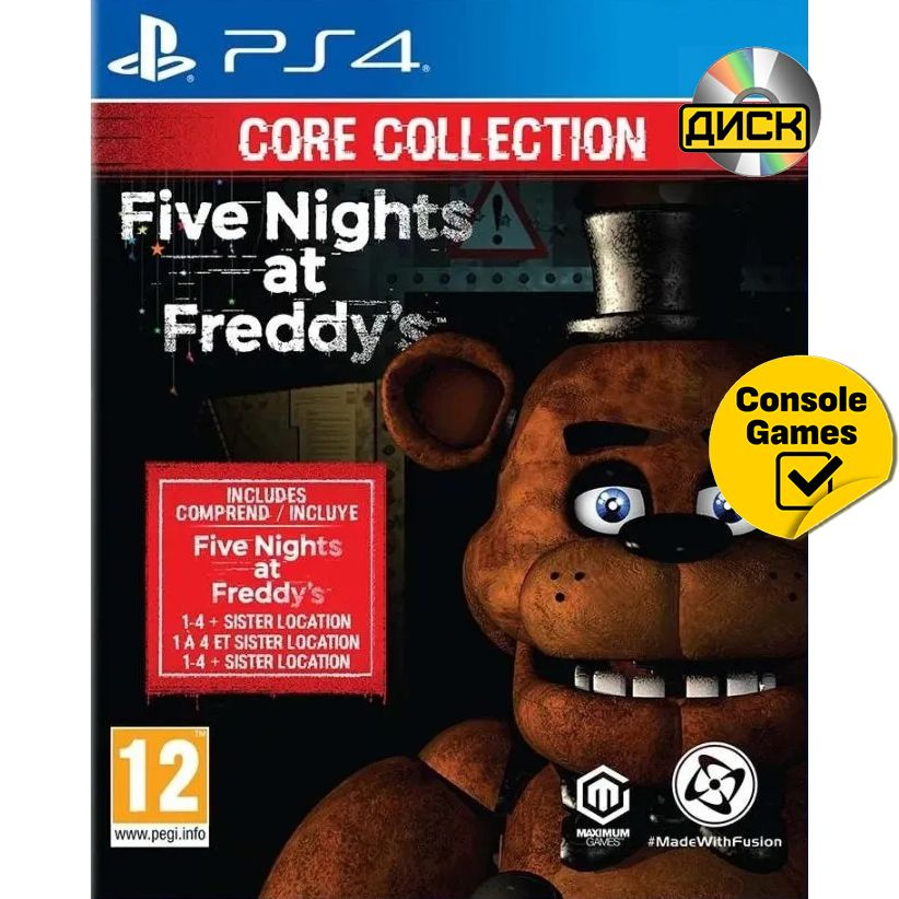 Игра PS4 Five Nights at Freddy's Core Collection (PlayStation 4, Русские субтитры)  #1