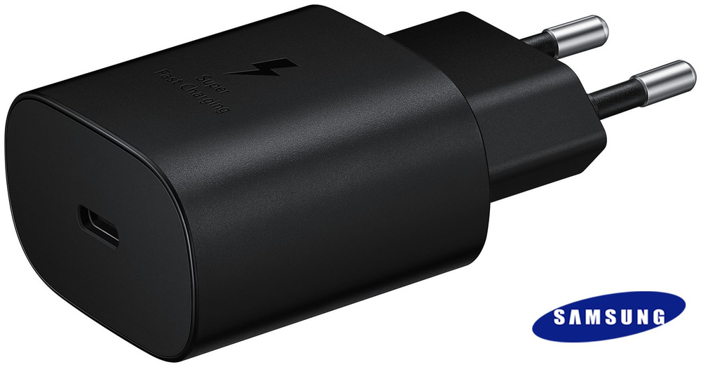 Блок питания, сетевой адаптер Samsung EP-TA800 25W PD Power Adapter USB-C, черный  #1