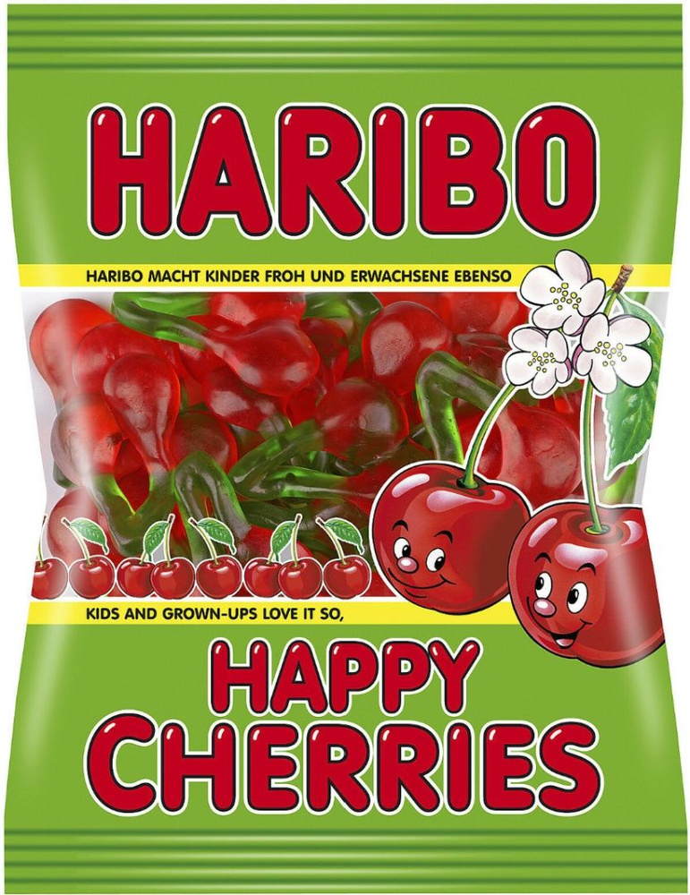 Мармелад жевательный HARIBO Happy cherries 80гр #1