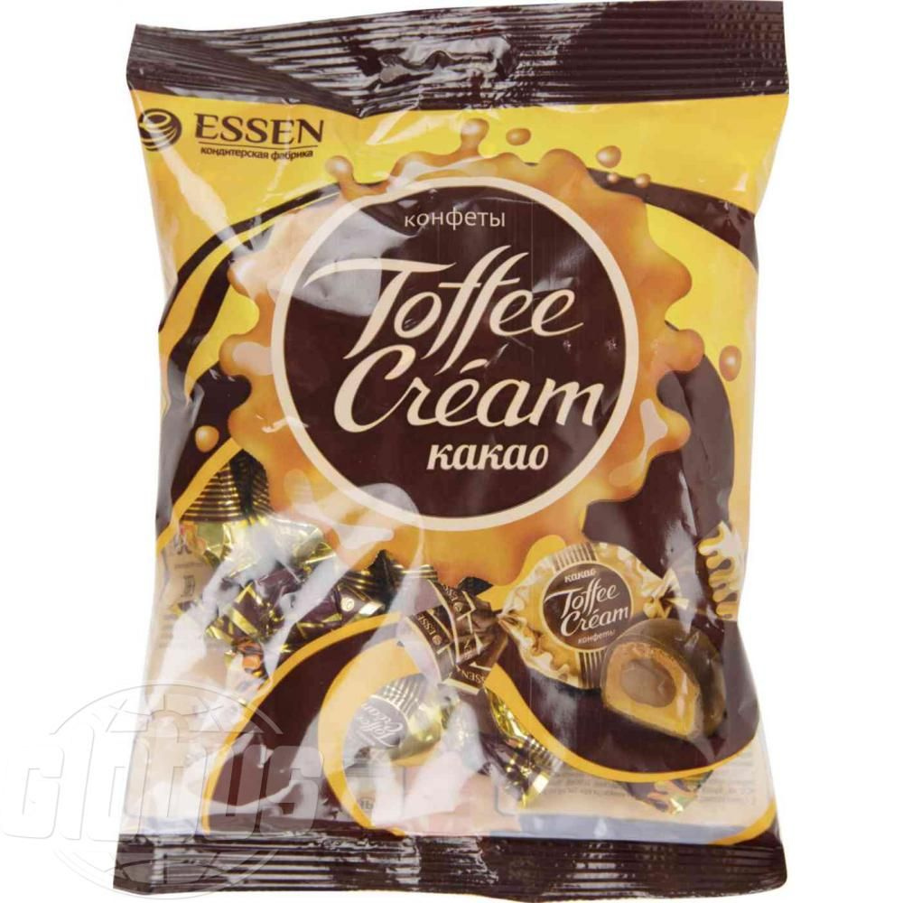 Конфеты шоколадные Toffee Cream какао 200г