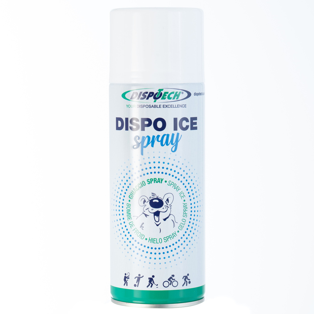 Охлаждающий спортивный спрей-заморозка Dispo Ice Spray, 1 шт, 400 мл (Dispotech, Италия)  #1