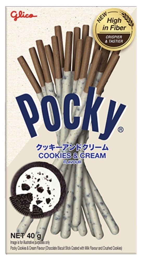 Печенье Палочки Pocky Cookies and Cream, 42 г #1