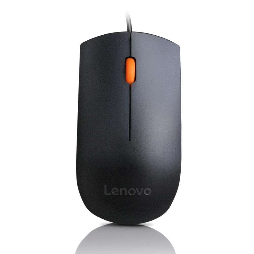 Lenovo Мышь проводная 300 USB Mouse, черный #1