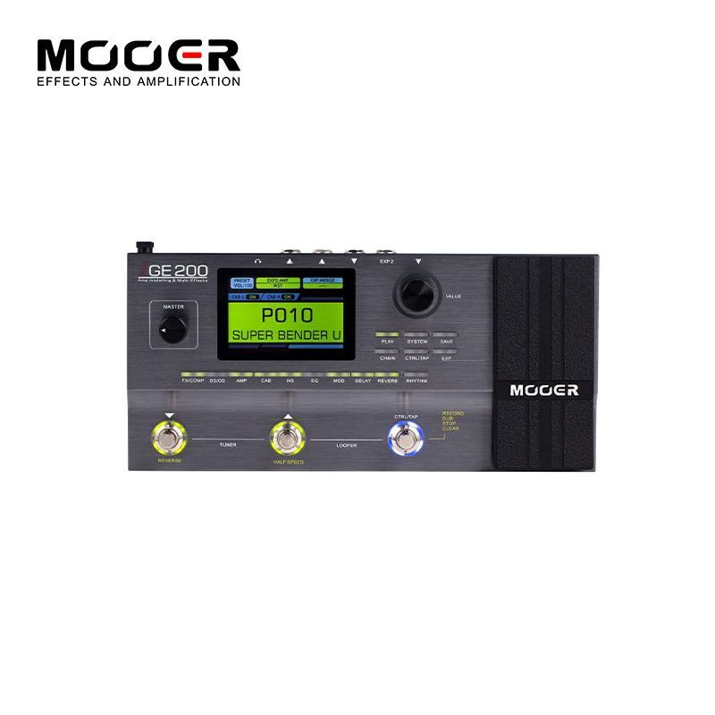 Mooer GE200 Профессиональный гитарный процессор эффектов для ...