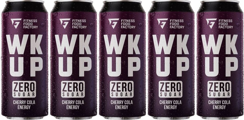 Энергетический напиток Fitness Food Factory WK Up Вишня-кола ...