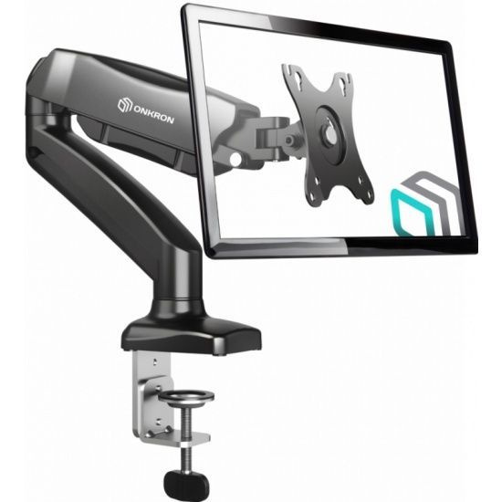 Кронштейн ONKRON G80, для LCD телевизоров и мониторов 13"-32", черный ...