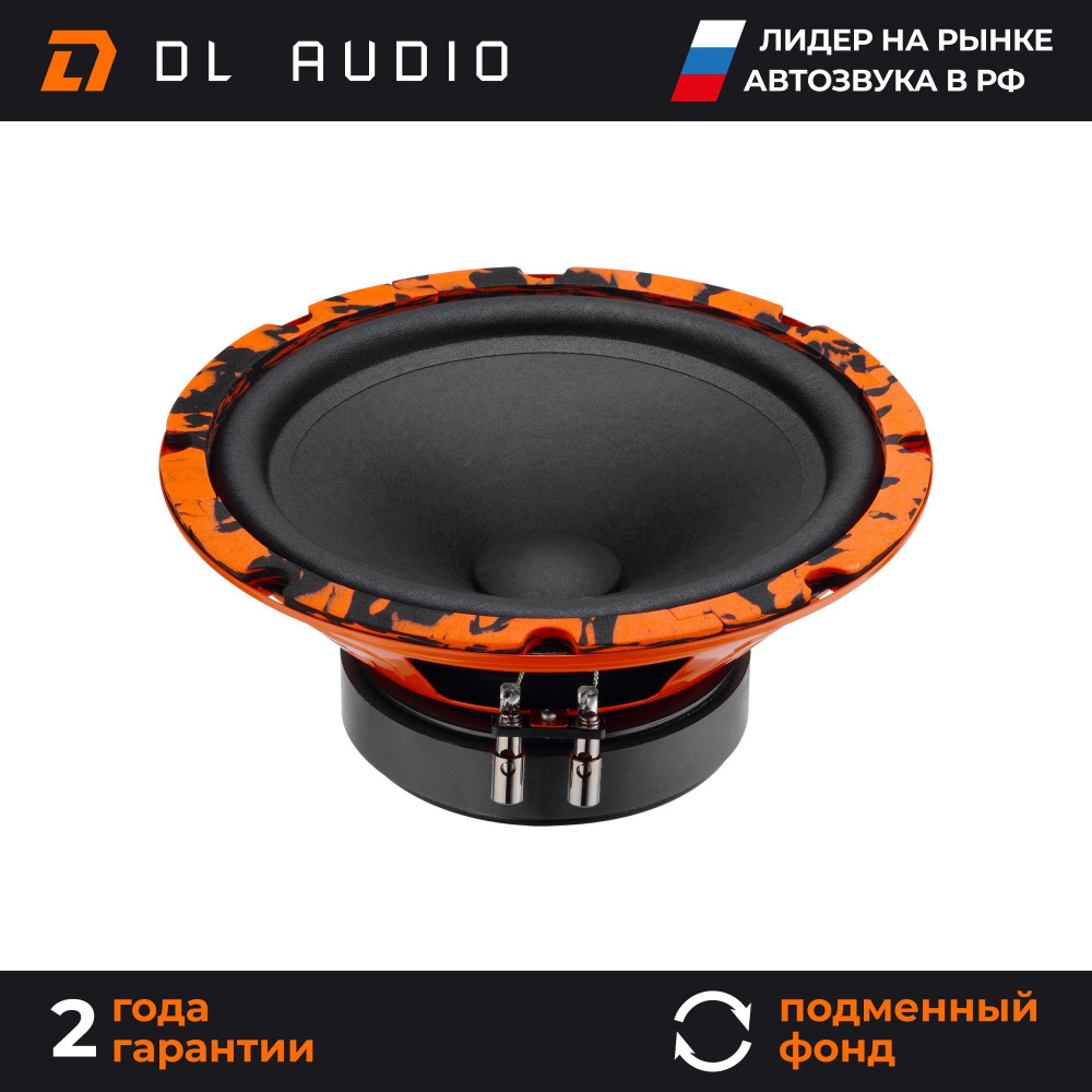 Динамики автомобильные мидбасс 20 см DL Audio Gryphon Pro 200 Midbass пара  #1