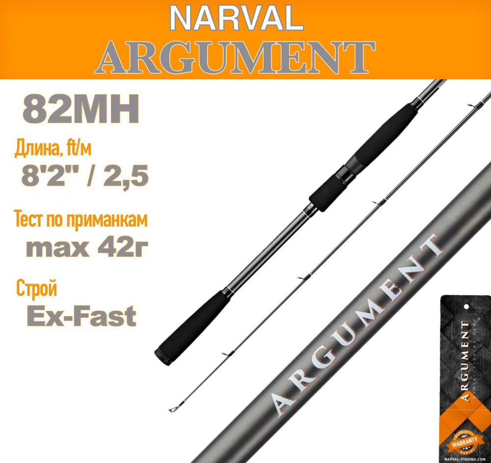 Нарвал аргумент отзывы. Спиннинг Narval argument 82ml Max 21г ex-fast, nvrarg82ml.