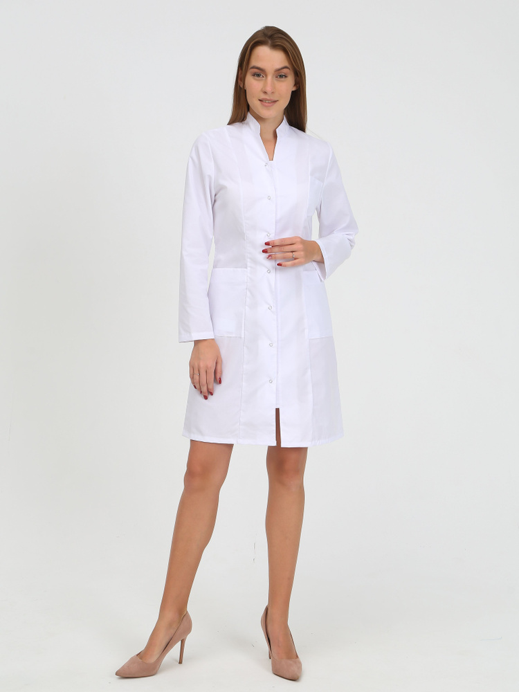 Халат медицинский женский - купить с доставкой по выгодным ценам в ...