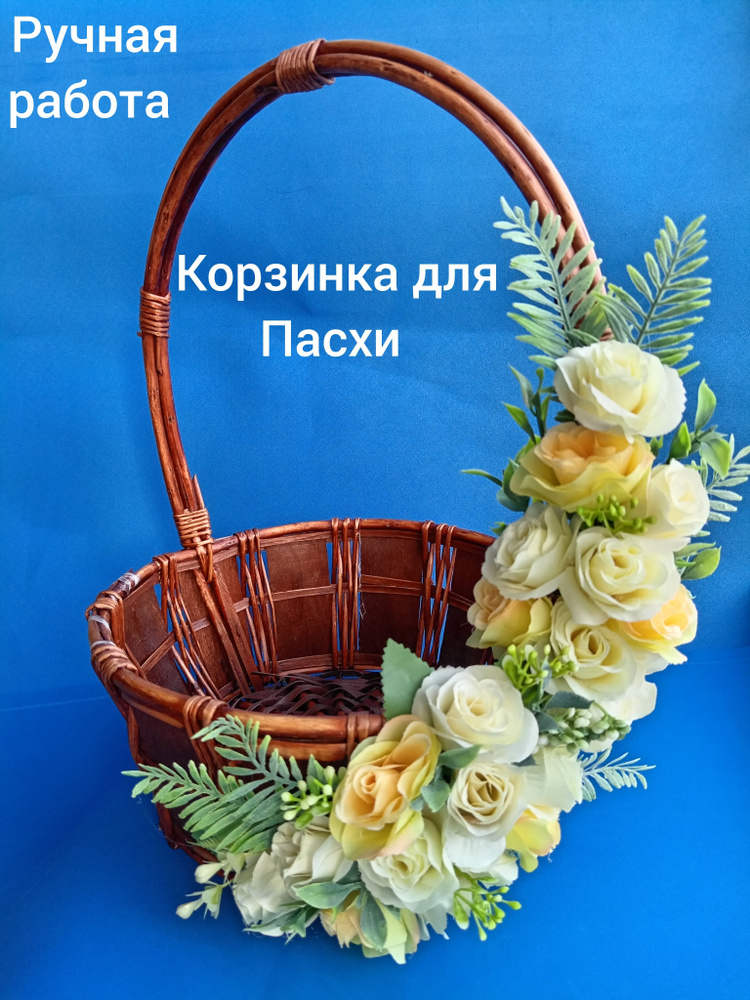 корзинка для пасхальных яиц