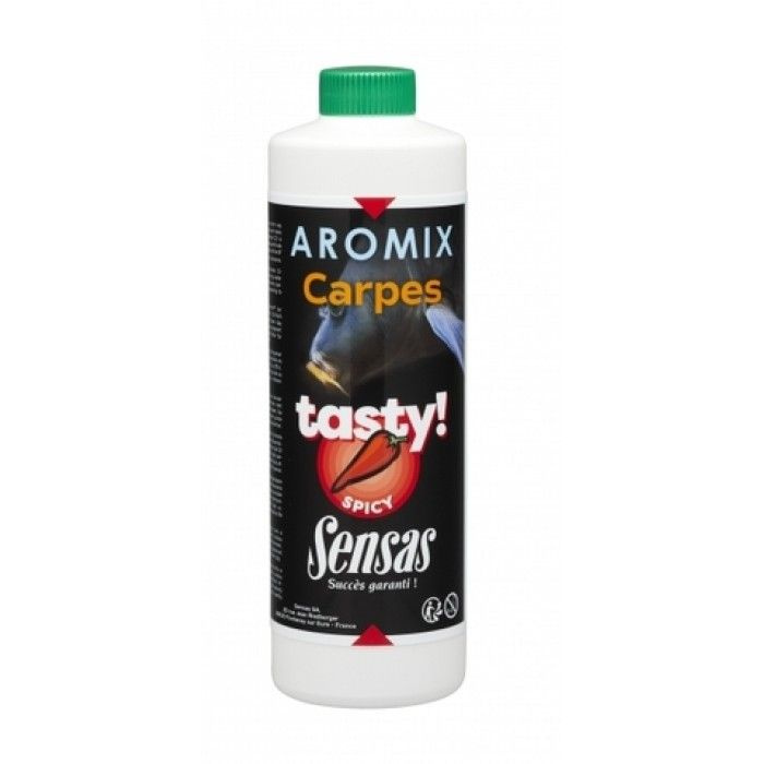 Ароматизатор жидкий Sensas AROMIX CARP TASTY Spicy 0.5л (74627) #1