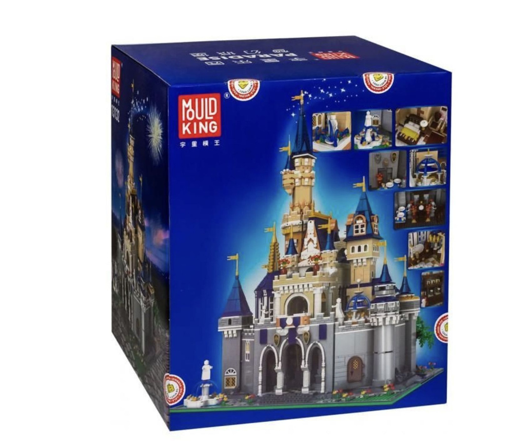 Конструктор Mould King Paradise 13132 Замок Дисней - купить с доставкой по  выгодным ценам в интернет-магазине OZON (943158531)