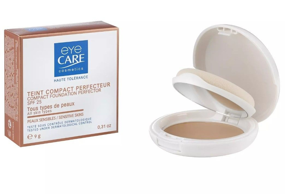 Ай Кэа Компактная крем-пудра, 9 г (Eye Care, Корректирующие средства ...